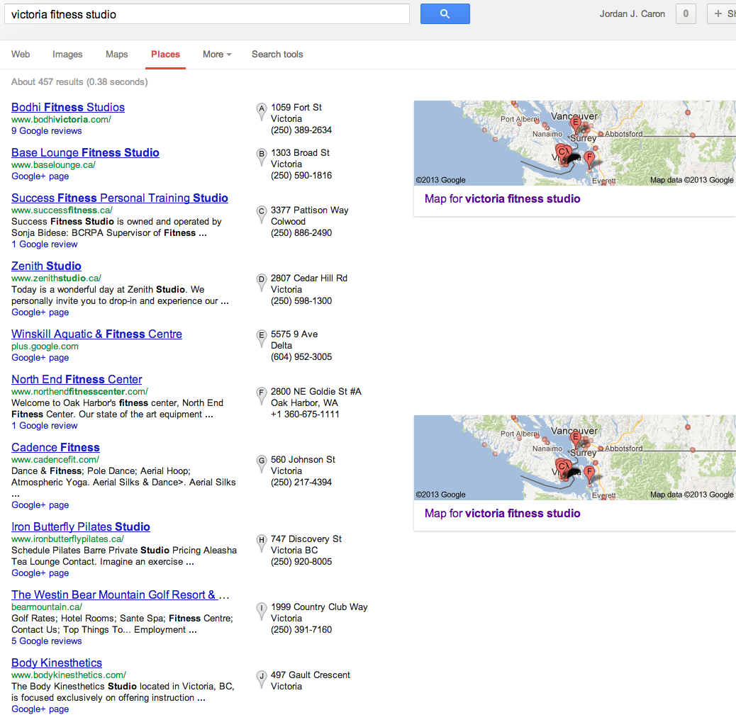 How to rank your Google Places page