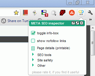 Meta SEO Inspector extension